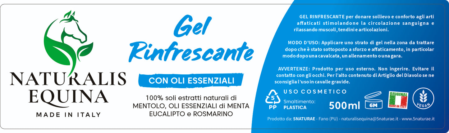 GEL RINFRESCANTE con oli essenziali