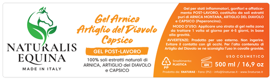 POST LAVORO ARNICA + ARTIGLIO "Naturalis Equina"