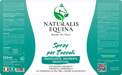 Spray protettivo zoccoli