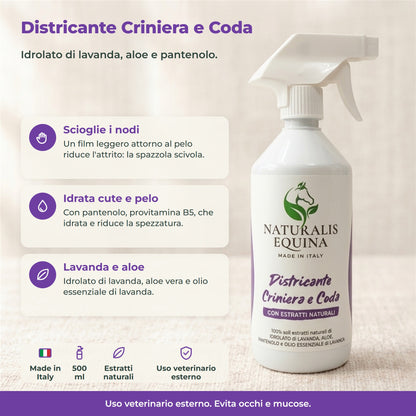 DISTRICANTE SPRAY Criniera e Coda