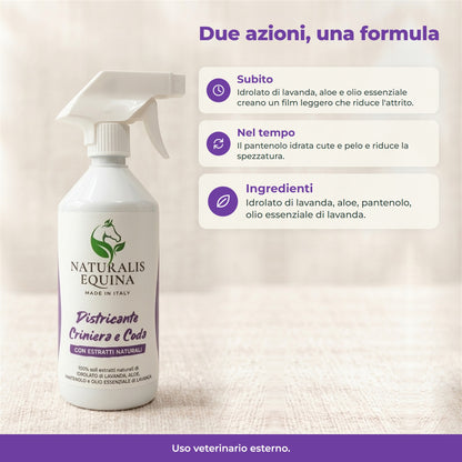 DISTRICANTE SPRAY Criniera e Coda