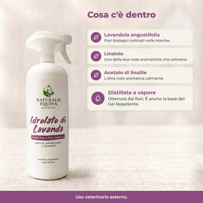IDROLATO DI LAVANDA veterinaria "Naturalis Equina"
