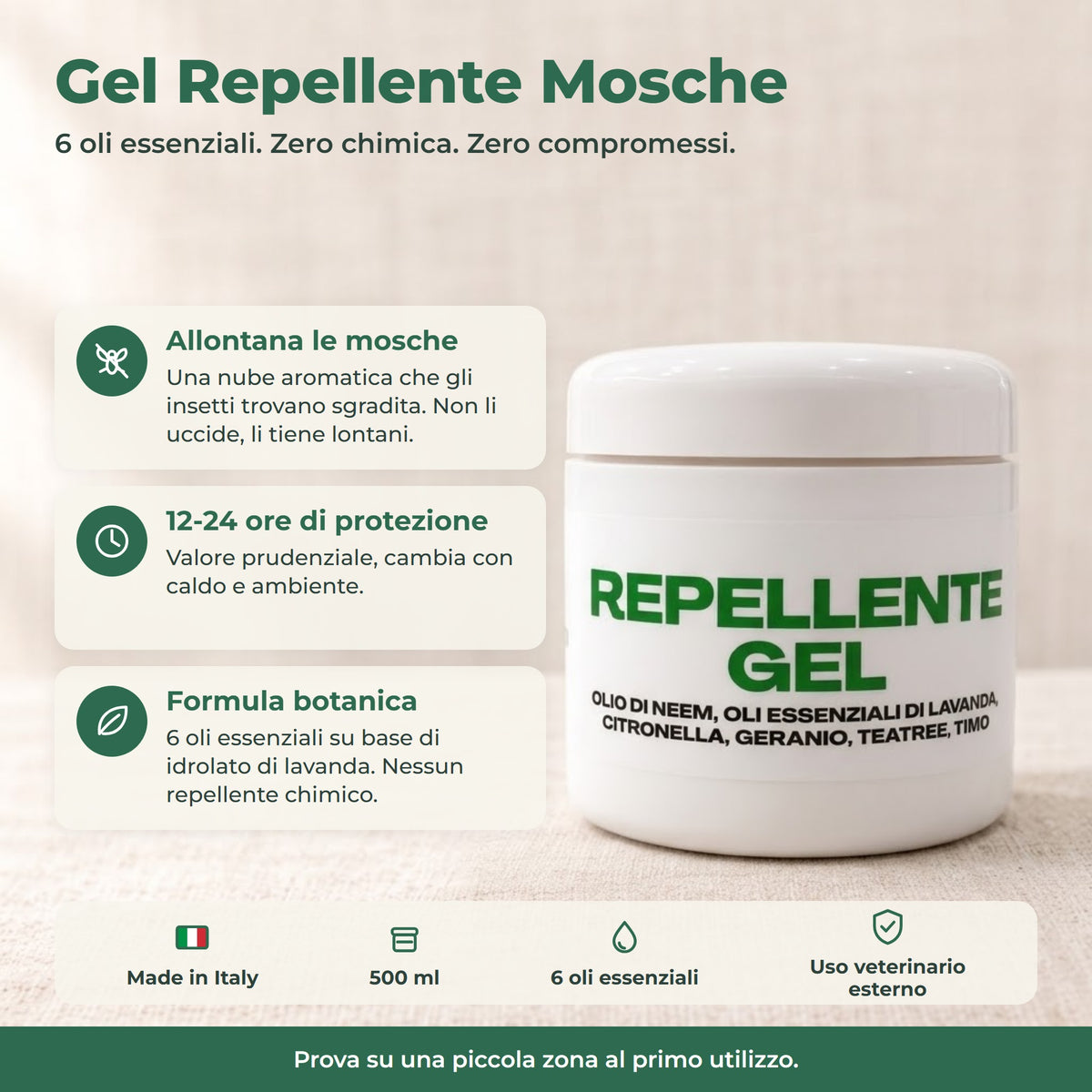 REPELLENTE MOSCHE in GEL