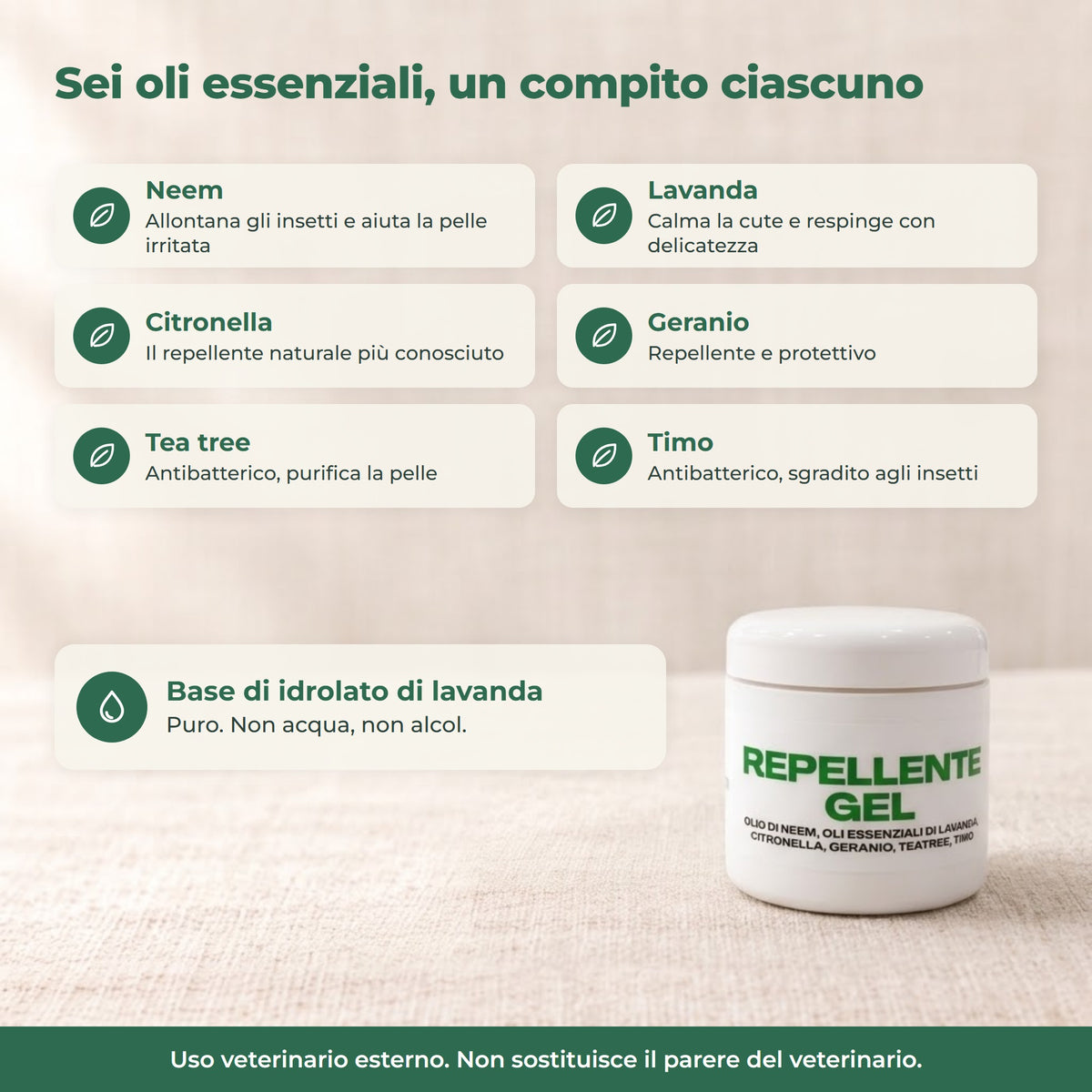 REPELLENTE MOSCHE in GEL
