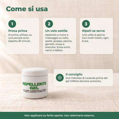 REPELLENTE MOSCHE in GEL